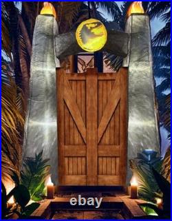 Halloween Inflatable Dinosaur Trunk or Treat Car Decorations Kit for SUV Bann