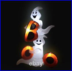 Halloween Inflatable Two Ghosts BOO Yard Holiday Decor Lights Indoor Outdoor