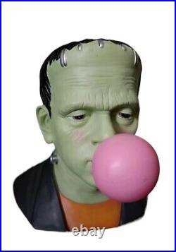 Halloween Martha Stewart Frankenstein monster Blowing Bubble Gum Statue