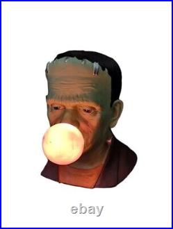 Halloween Martha Stewart Frankenstein monster Blowing Bubble Gum Statue