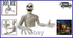 Halloween Outdoor Decorations Scary Groundbreaking Mummy Yard Porch Prop 36in