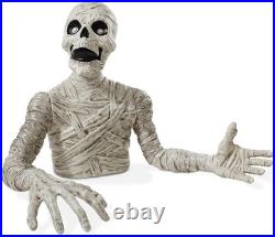 Halloween Outdoor Decorations Scary Groundbreaking Mummy Yard Porch Prop 36in