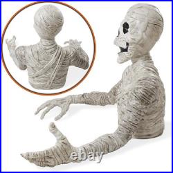 Halloween Outdoor Decorations Scary Groundbreaking Mummy Yard Porch Prop 36in