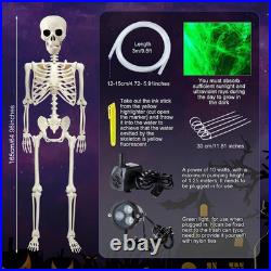 Halloween Puking Skeleton Vomiting Decoration Lawn Outdoor
