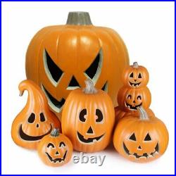 Halloween Pumpkin LED Jack O Lantern Battery Operated Holiday Lantern Decor
