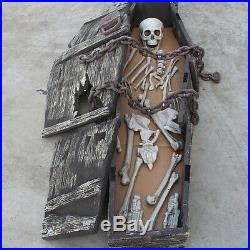 Halloween Simulation Scary Horror Toy Foam Simulation Coffin Festive Tricky Toy
