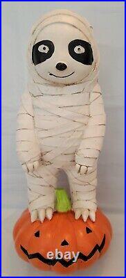 Halloween Sloth Figure Mummy Witch Frankenstein Costume Resin Figurine 9 Lot