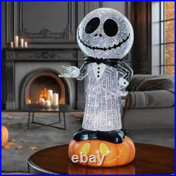 Halloween Spinning Lantern 16 Inch Swirling Glitter Vibrant LED Light Decoration