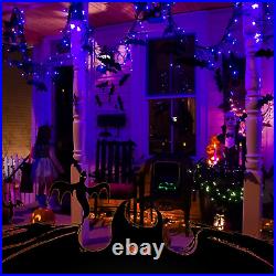 Halloween String Lights Outdoor 2 Pack 100 Count 25 Feet Incandescent Bulb Mini