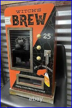 Halloween WITCHS BREW SMALL CAULDRON BATCHES Vending Machine MUG CABINET New