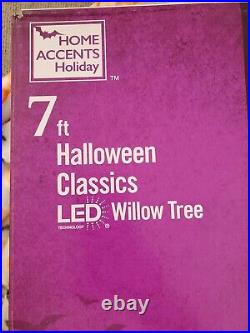 Halloween Willow Tree 7ft Led Home Accents Holiday Home Depot Yard Decoration