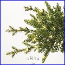 Hammacher NEW YORK CITY NORWAY SPRUCE CHRISTMAS TREE 4.5' CLEAR WHITE LED LIGHTS