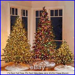 Hammacher World Best Prelit LED Noble Fir (9.5' Full) MULTI Light Christmas Tree