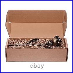 Hand-Forged Bronze Metal Rose with Stand 8th or 19th for Her, Wife, Husband or