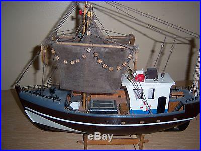 Hand Made Collectible Wooden Ship