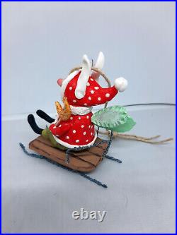 Handmade Christmas Elf Ornament toy for Christmas or home decor wall