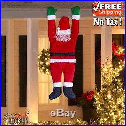 Hanging Santa Claus Fun Funny Outdoor Winter Holiday Decor Christmas Decoration