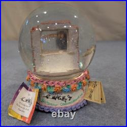 Happy 70th Birthday Signed Emmett Kelly Jr. Snow Globe Musical Clown Baker