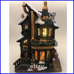 Harry Potter Inspired Christmas'Lemax' Village Wizard Wand Shop UPDATED