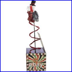Haunted Hill Farm Life-Size Talking Clown Jack in The Box Animatronic NWT