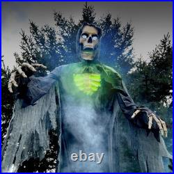 Haunted Hill Farm Motion-Activated 10-Ft. Tall Towering 10ft Reaper