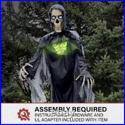 Haunted Hill Farm Motion-Activated 10-Ft. Tall Towering 10ft Reaper