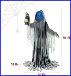 Haunted Hill Farm Motion-Activated Looming Phantom, 76 Phantom Haunted Hill Farm Motion-Activated Looming Phantom, 76 Phantom