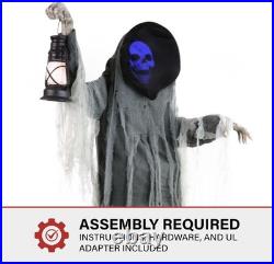 Haunted Hill Farm Motion-Activated Looming Phantom, 76 Phantom Haunted Hill Farm Motion-Activated Looming Phantom, 76 Phantom