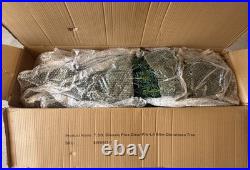 Hayneedle 7.5 Foot Classic Pine Pre-Lit Slim Christmas Tree New Open Box