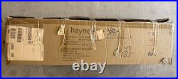 Hayneedle 7.5 Foot Classic Pine Pre-Lit Slim Christmas Tree New Open Box