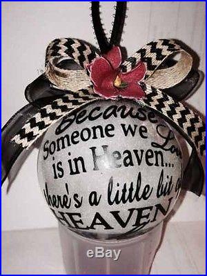 Heaven Ornament Because Someone We Love Is In Heaven Theres A Little Bit Of