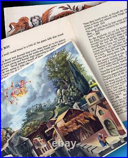 Herrlicher Old Advent Calendar King David Engalnd 1953 Like A4 Booklet