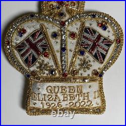 Historic Royal Palaces Queen Elizabeth Ornament Longest Reign Monarch Crown 2022