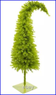 Hobby Lobby Grinch Christmas Tree 5′ LED Bright Green Whimsical IN HAND NEW