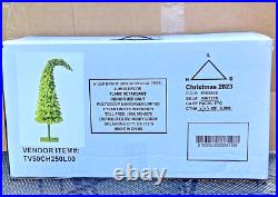 Hobby Lobby Grinch Christmas Tree 5′ Led/bright Green Whimsical Indoor Tree/ New
