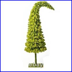 Hobby Lobby Grinch Christmas Tree 5' Led/bright Green Whimsical Indoor Tree/ New