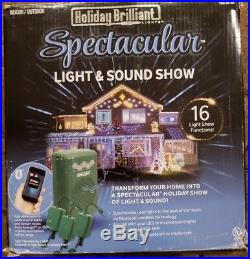 Holiday Brilliant Spectacular Light & Sound Show Xmas App bluetooth 16 lightshow