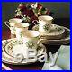 Holiday Dinnerware Set Christmas Party Table Decor Lenox 12 Pc 4 Place Setting