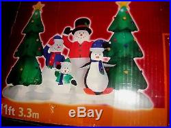 Holiday, Inflatable Christmas Sound And Light Show 11ft Long