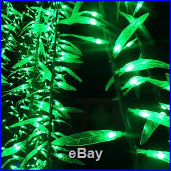 Holiday LED Willow Tree Light 945 LEDs 1.8m 6FT Green Color Rainproof Indoor