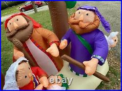 Holiday Living 7' Nativity Scene Yard Inflatable #258329 Gemmy Industries