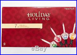 Holiday Living Bubble Light Set of 7 Christmas String Lights Multicolor Noma