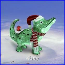 Holiday Living Twinkling Crocodile 22 Christmas Decoration Indoor Outdoor Yard