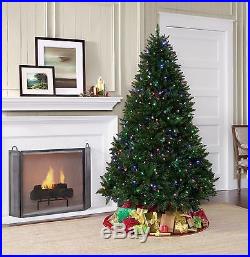 Holiday Showtime 7′ Laramie Pine Christmas Tree 500 LED Dual Color Lights NEW
