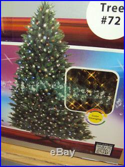 Holiday Showtime W14L0457 7' Laramie Pine Dual Color 500 Pre-lit Christmas Tree