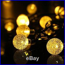 Holiday String Lights Christmas Lighting Decoration Wedding Ball Ornaments White