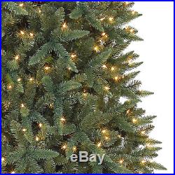 Holiday Time 12ft Pre-Lit Williams Pine Quick Set Christmas Tree with Clear Lights