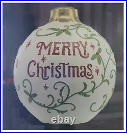 Holiday Time 24Inch Merry Christmas Ornament