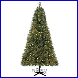 Holiday Time 7.5ft Liberty Cashmere Pine Pre-lit Artifical Christmas Tree