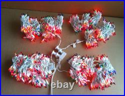 Holiday Time Multicolor Icicle Incandescent Lights String White Wire (4-boxes)